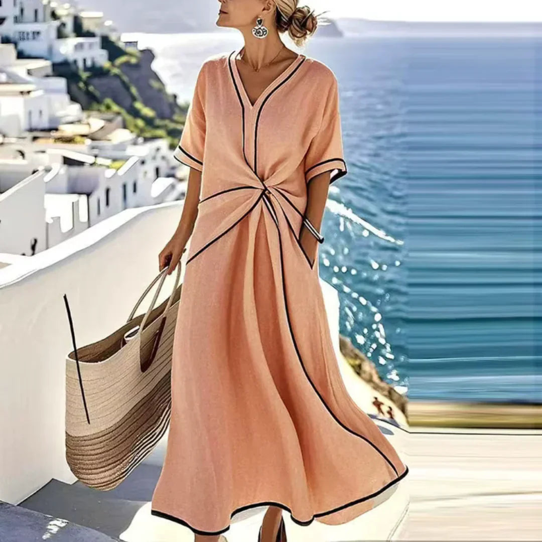Ananya™ Elegant Flattering Dress Beach