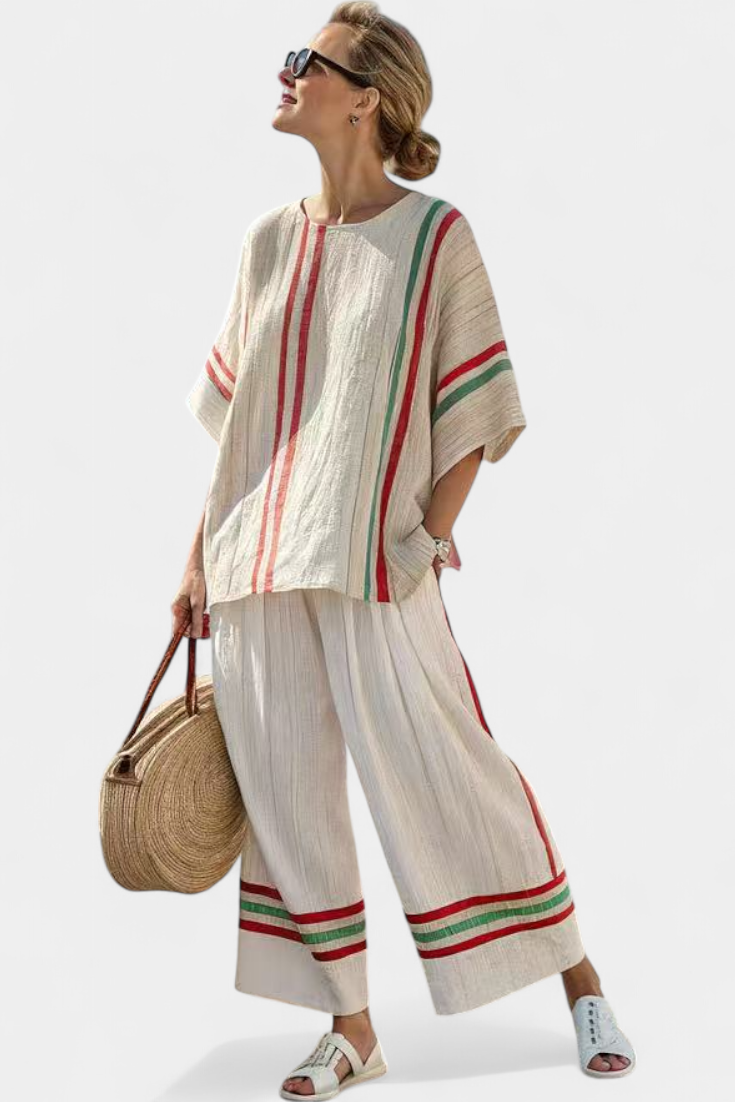 Truvane | Boho linen set
