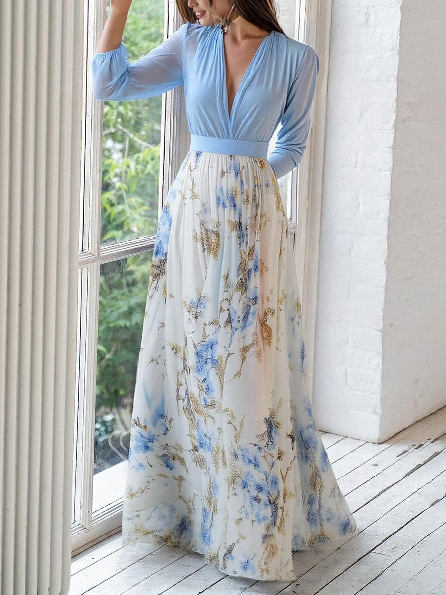Hellena - Soft Floral Dress