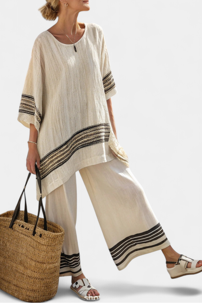 Helene | Natural Comfort Linen Set