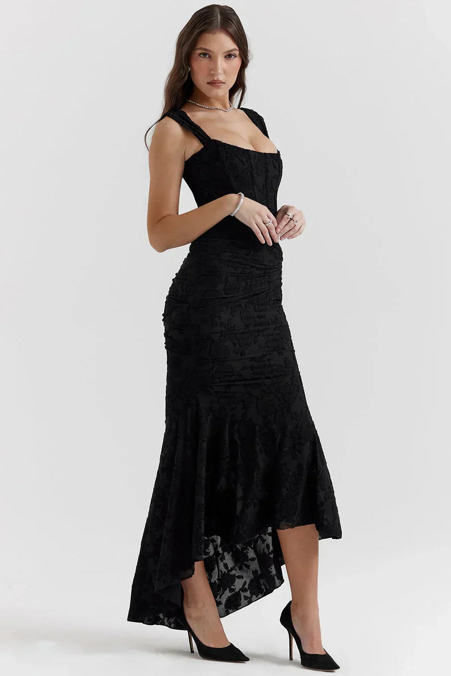 LILY™ | LONG CORSET DRESS